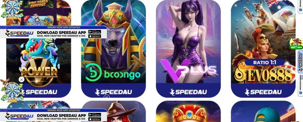 Spin popular casino games