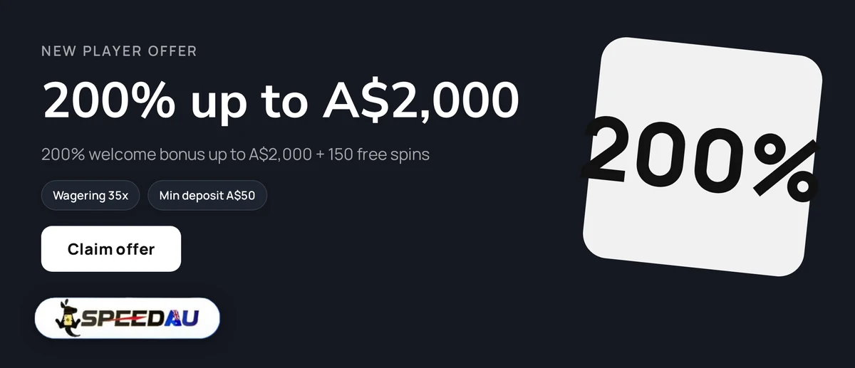 Seize 200% welcome bonus